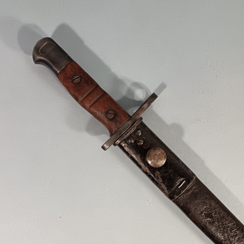 BAIONNETTE US REMINGTON MODELE 1913 DATEE 1916 POUR FUSIL ENFIELD P-1914 OU P14 OU N°3 MKI GUERRE 1914 1918 US BAYONET WW1